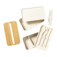 box na jídlo přírodní s potiskem loga - foto 3