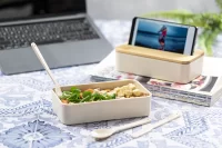 box na jídlo přírodní s potiskem loga - foto 5