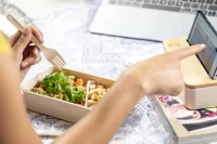 box na jídlo přírodní s potiskem loga - foto 6