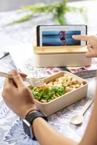 box na jídlo přírodní s potiskem loga - foto 7