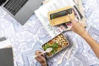 box na jídlo přírodní s potiskem loga - foto 9