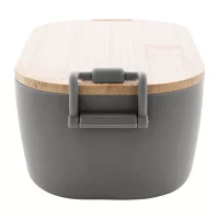 box na jídlo šedá s potiskem loga - foto 9