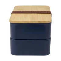 box na jídlo tmavě modrá s potiskem loga - foto 4