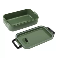 box na jídlo zelená s potiskem loga - foto 2