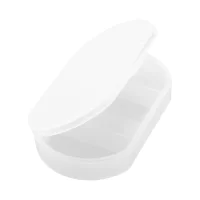 box na pilulky bílá s potiskem loga - foto 3