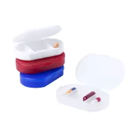 box na pilulky bílá s potiskem loga - foto 4