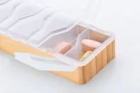 box na pilulky bílá s potiskem loga - foto 4