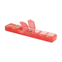 box na pilulky červená s potiskem loga - foto 3