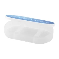 box na pilulky ledově bílá s potiskem loga - foto 4