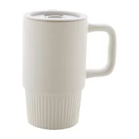 cestovní hrnek přírodní s potiskem loga - foto 3