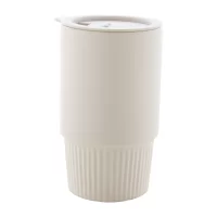 cestovní hrnek přírodní s potiskem loga - foto 4