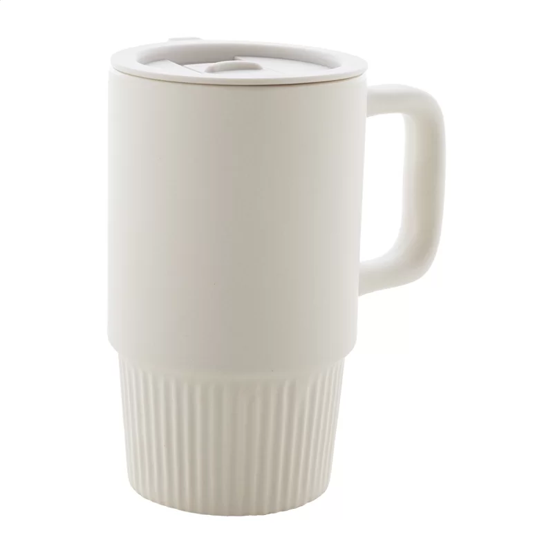 cestovní hrnek přírodní — reklamní předmět s vlastním potiskem cestovní hrnek přírodní s potiskem loga