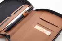 cestovní organizér z RPU hnědá s potiskem loga - foto 5