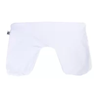 cestovní polštář na zakázku bílá s potiskem loga - foto 2