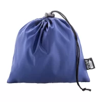 cestovní polštář z RPET tmavě modrá s potiskem loga - foto 4