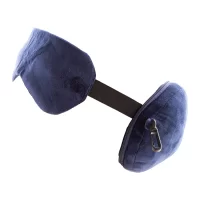 cestovní polštář z RPET tmavě modrá s potiskem loga - foto 8