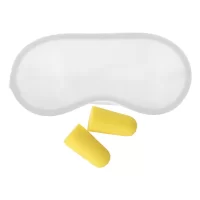 cestovní sada bílá s potiskem loga