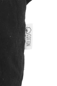 cestovní taška z recyklované plátno černá s potiskem loga - foto 7