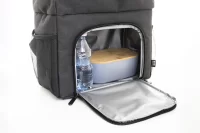 chladící batoh RPET černá s potiskem loga - foto 4