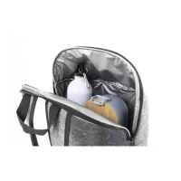 chladící batoh RPET šedá s potiskem loga - foto 7