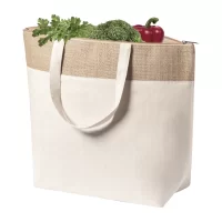 chladící nákupní taška přírodní s potiskem loga - foto 4