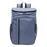 chladicí piknikový batoh z RPET tmavě modrá s potiskem loga - foto 4