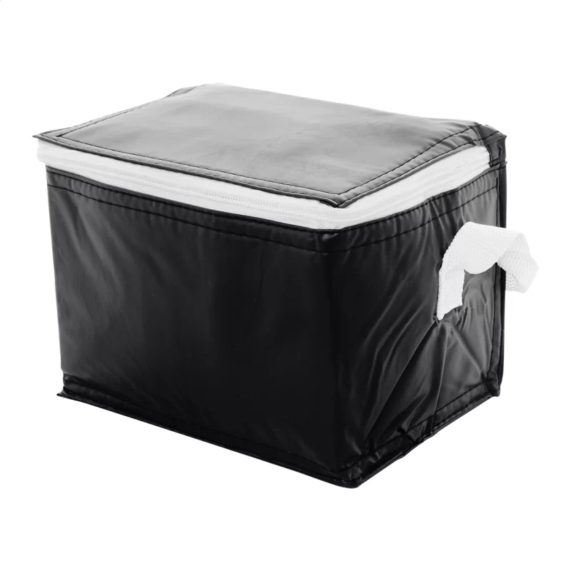 chladící taška černá — reklamní předmět s vlastním potiskem chladící taška černá s potiskem loga