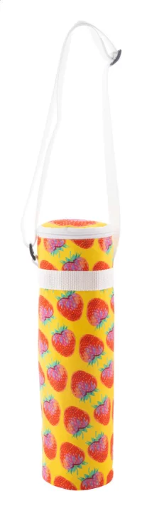 chladící taška na láhve na zakázku bílá s potiskem loga - foto 2