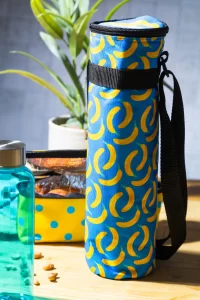 chladící taška na láhve na zakázku černá s potiskem loga - foto 8