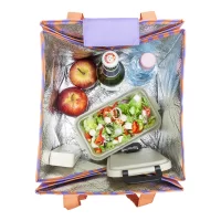 chladicí taška na piknik na zakázku bílá s potiskem loga - foto 10