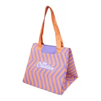 chladicí taška na piknik na zakázku bílá s potiskem loga - foto 15