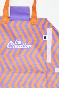 chladicí taška na piknik na zakázku bílá s potiskem loga - foto 3