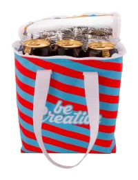 chladící taška na zakázku bílá s potiskem loga - foto 2