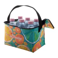 chladící taška na zakázku černá s potiskem loga - foto 6