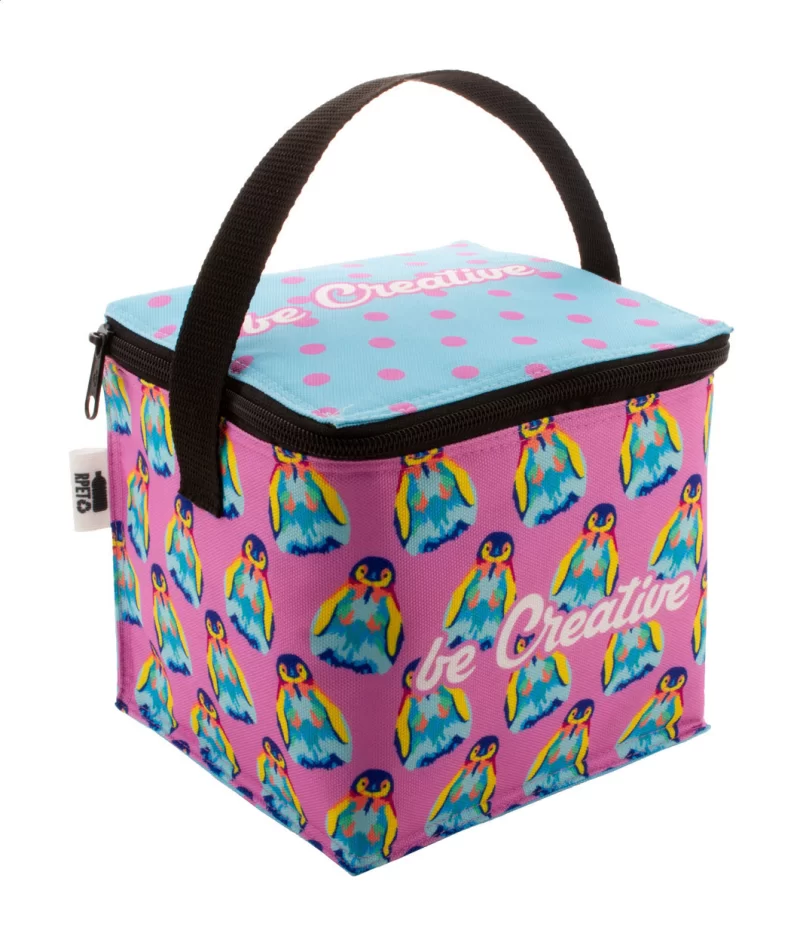 chladící taška na zakázku černá s potiskem loga