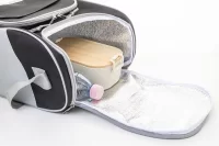 chladicí taška RPET černá s potiskem loga - foto 4