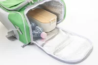 chladicí taška RPET zelená s potiskem loga - foto 4