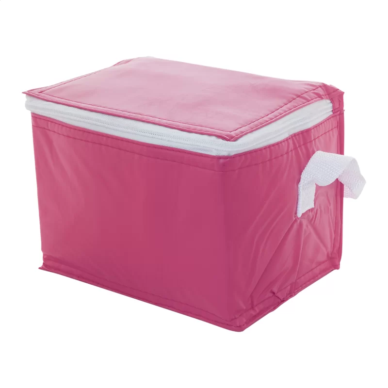 chladící taška růžová s potiskem loga