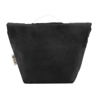 chladicí taška z recyklovaného plátna černá s potiskem loga - foto 3