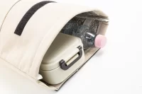 chladicí taška z recyklovaného plátna přírodní s potiskem loga - foto 6