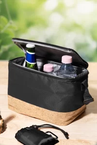 chladicí taška z RPET černá s potiskem loga - foto 6