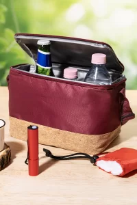 chladicí taška z RPET červená s potiskem loga - foto 8