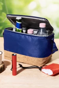 chladicí taška z RPET modrá s potiskem loga - foto 6