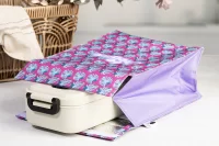 chladicí taška z RPET na zakázku bílá s potiskem loga - foto 6