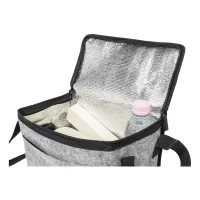 chladicí taška z RPET šedá s potiskem loga - foto 7