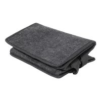 chladicí taška z RPET tmavě šedá s potiskem loga - foto 6