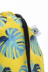 chladící vak se stahovací šňůrkou na zakázku černá s potiskem loga - foto 5