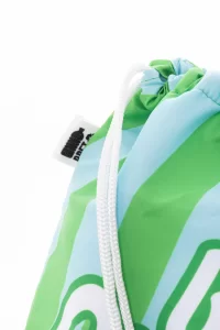 chladící vak se stahovací šňůrkou pro děti na zakázku bílá s potiskem loga - foto 4