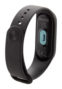 chytré hodinky s teploměrem černá s potiskem loga - foto 4