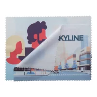 čistící hadřík na brýle bílá s potiskem loga - foto 7